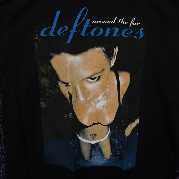 Deftones Around the Fur Album Cover Nu Metal Band T-Shirt XL - Picture 2 of 4